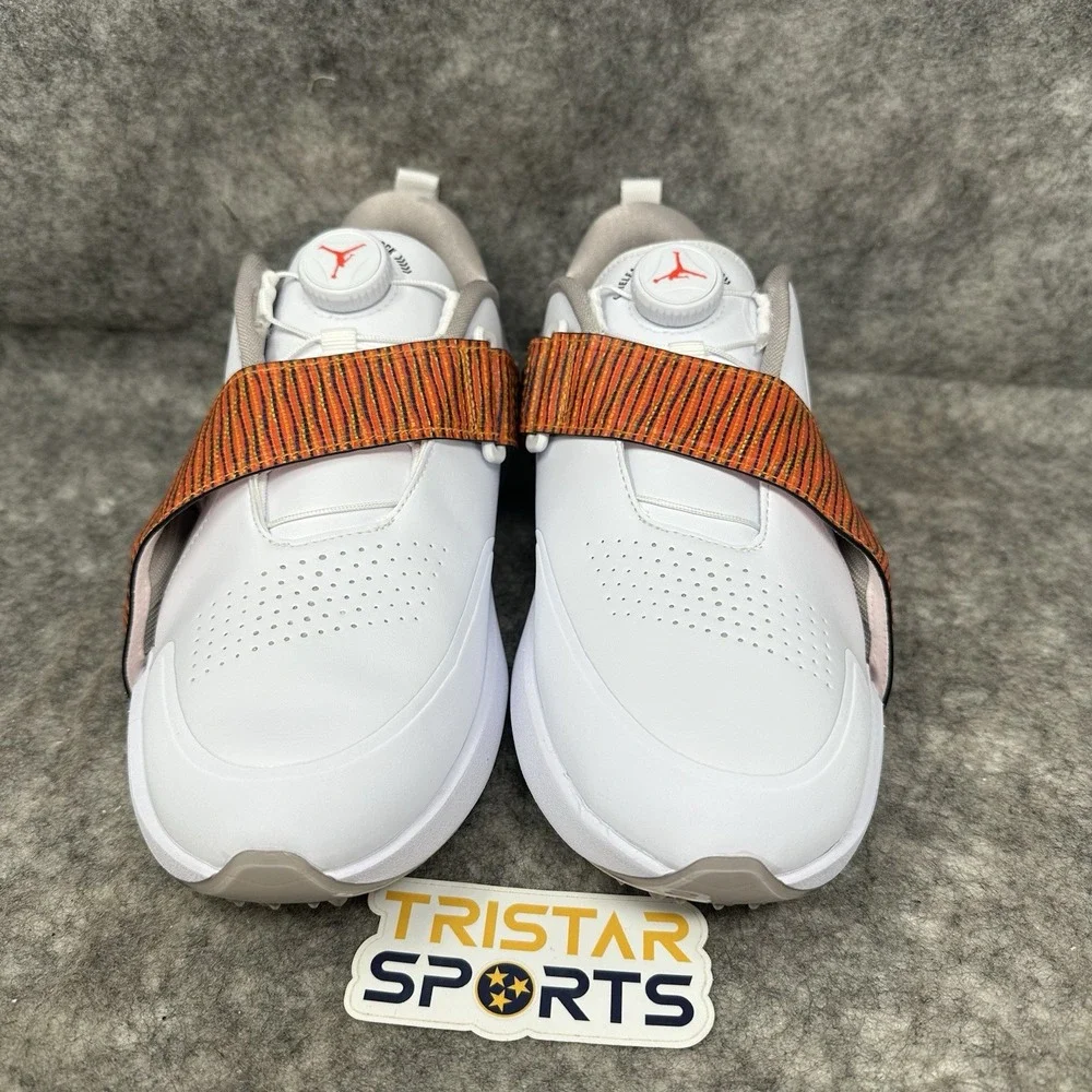 Nike Air Jordan Air Rev Golf Shoes Mens Size 11 White Infrared 23 FV6338-102